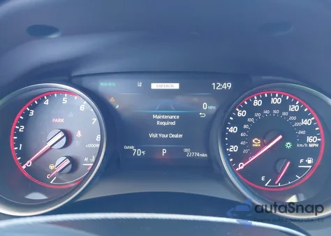 2022 Toyota Camry Xse z USA, uszkodzony, nr VIN 4T1K61AK7NU066909